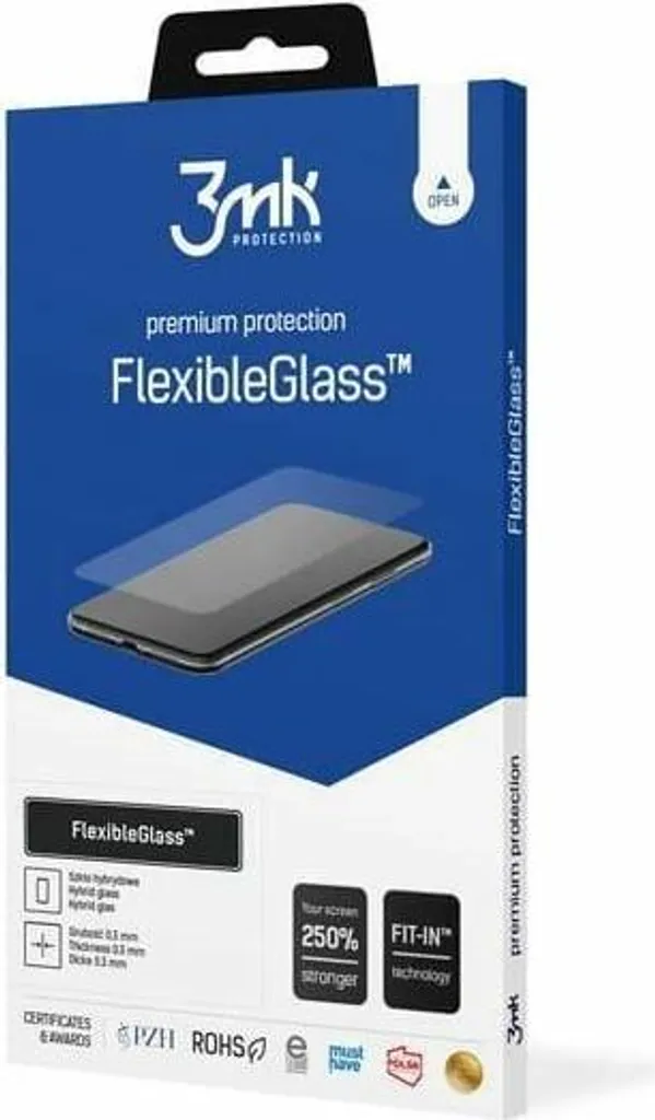 3mk FlexibleGlass iPhone 15 Pro Max - Pellicola Vetro Ibrida 7H - 18