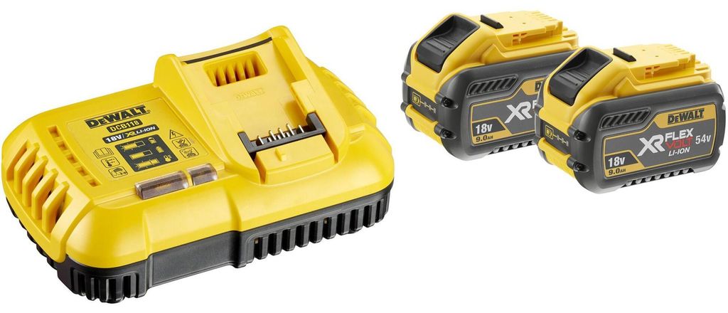 DeWALT DCB118X2-QW, Ladegerät, Lithium-Ion (Li-Ion), Produktbild 