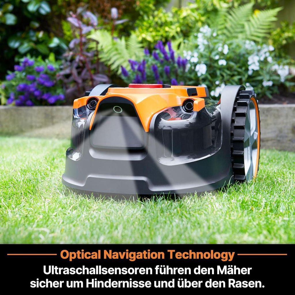 Lawnmaster OcuMow16: robot tosaerba senza fili per prati Immagine del prodotto 