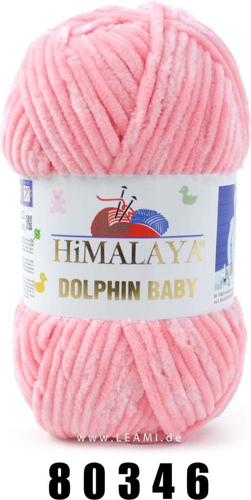 Himalaya Dolphin BABY (100g/120m) H 80346 babyrosa Produktbild 
