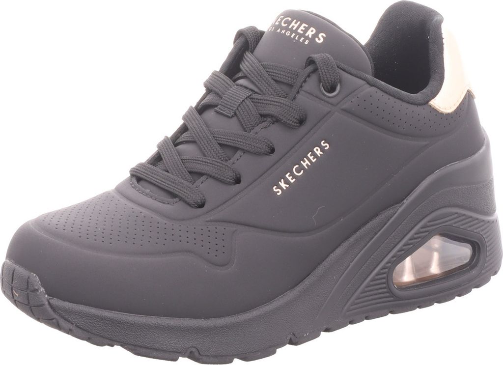 Skechers 177520-BBK - Skechers Uno Sneaker Black Kolor: Zdjęcie produktu 