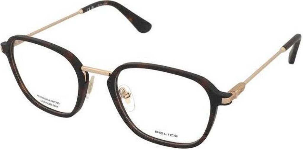 Police VPLG78 722M MATT DARK HAVANA 52/20/145 Herren Produktbild 