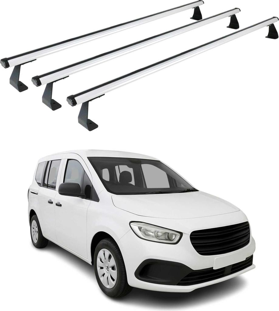 Barres de toit transversales pour Mercedes Citan 2021-2025 Image du produit 