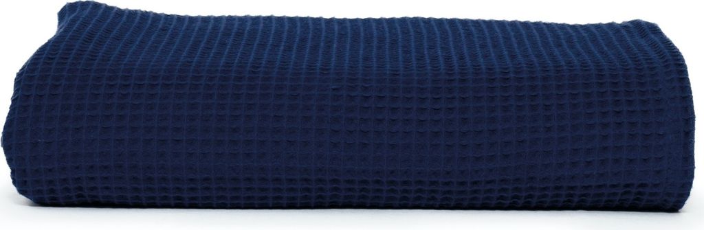 The One Towelling Badetuch Waffle Towel 100 navy one size