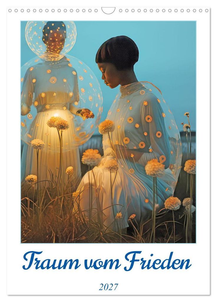 Traum vom Frieden (Wandkalender 2027 DIN A3 hoch), CALVENDO Monatskalender