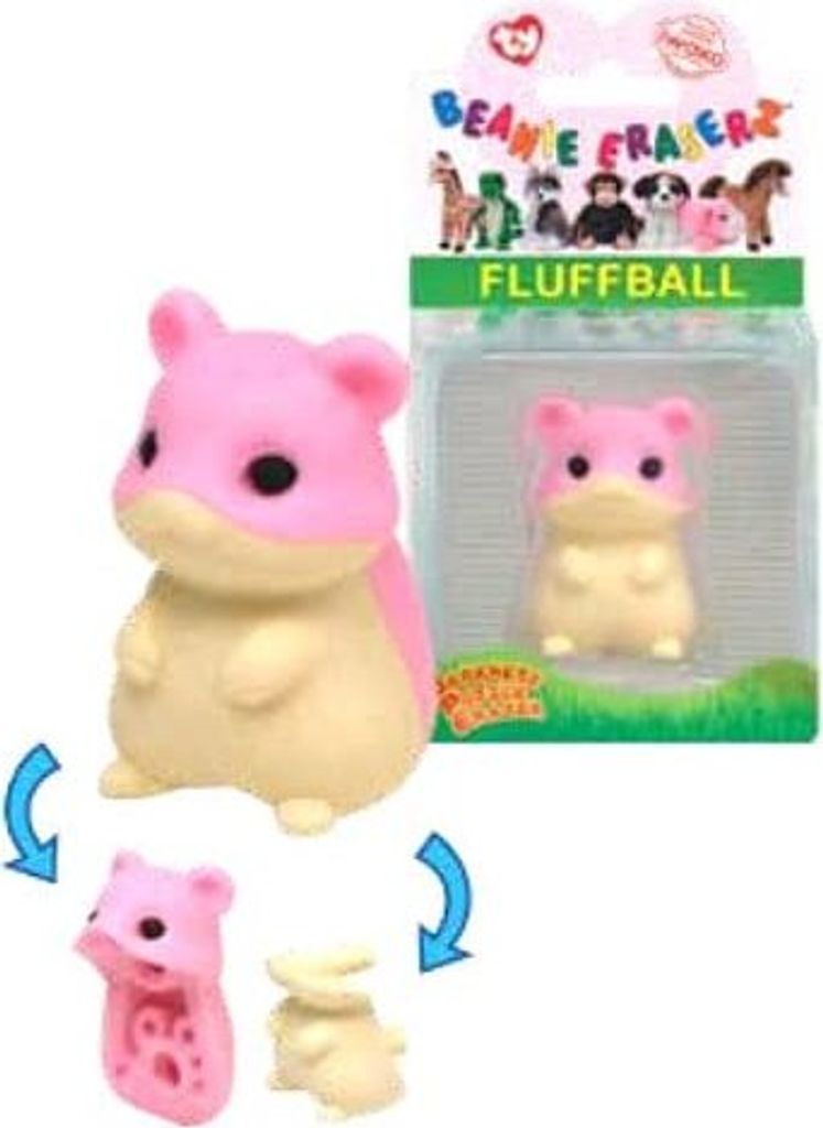 Ty Beanie Eraserz - Meerschweinchen Fluffball