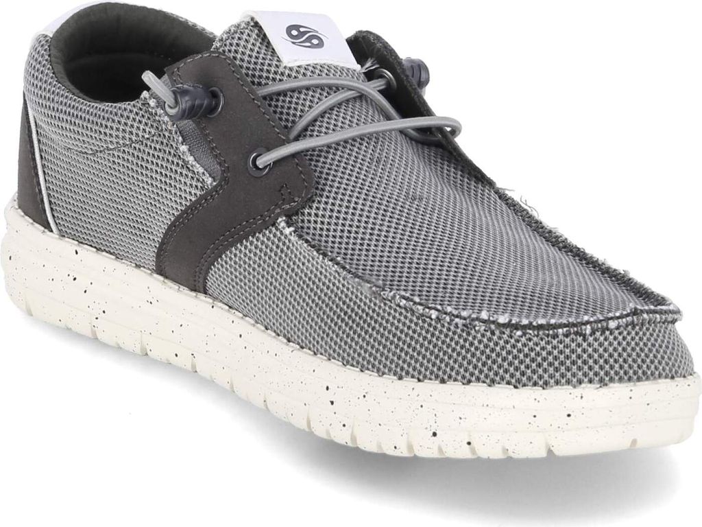 Dockers Herren Mokassins Slipper Grau Textil Produktbild 