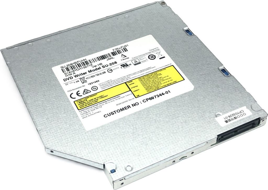 Internes Optisches Laufwerk DVD/CD RW Brenner kompatibel für HP ProBook 440 G2 (J4Z24PT)