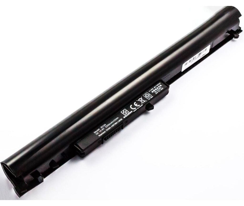 Akku für Hewlett-Packard 15-G011CA (F9J02UAR) Li-Ion 14,8 Volt 2200 mAh schwarz