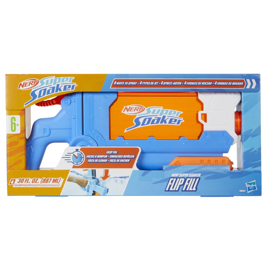 Nerf Super Soaker Flip Fill, 6 rok/roky, 99 rok/roky, Super Obrázek produktu 