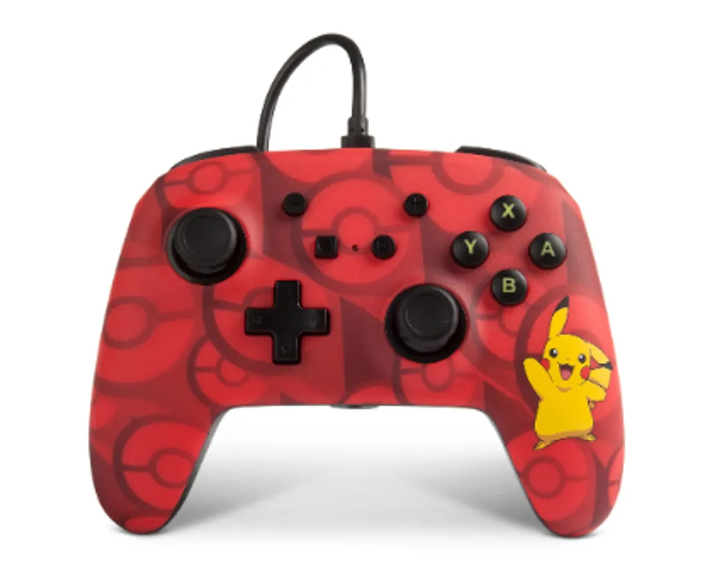 Manette filaire Switch rouge BDA 1513777-01 manette de jeu USB ergonomique