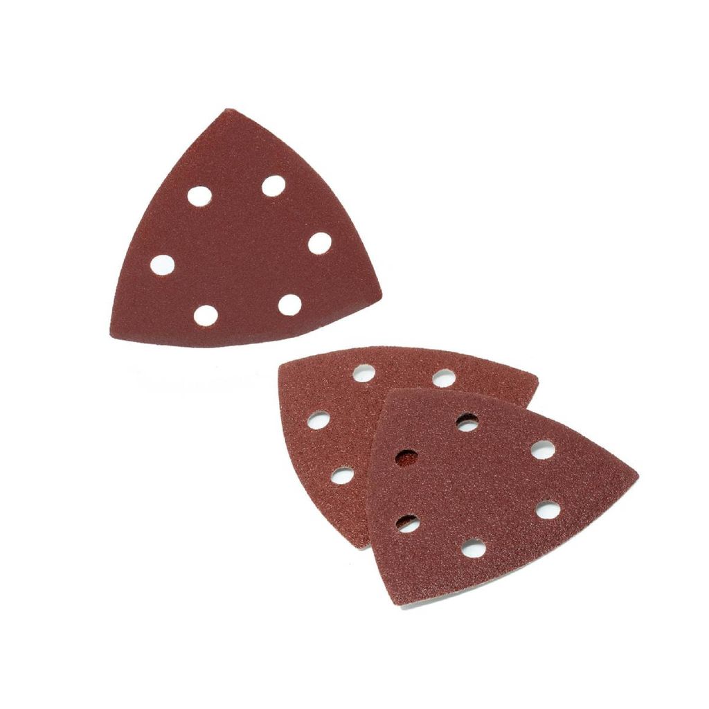 Schleifpapier Set, 3 teilig mit unterschiedlichen Körnungen, passend für Aldi FERREX 20 Volt Akku Multifunktionswerkzeug (1x K60, 1x K80, 1x K120)