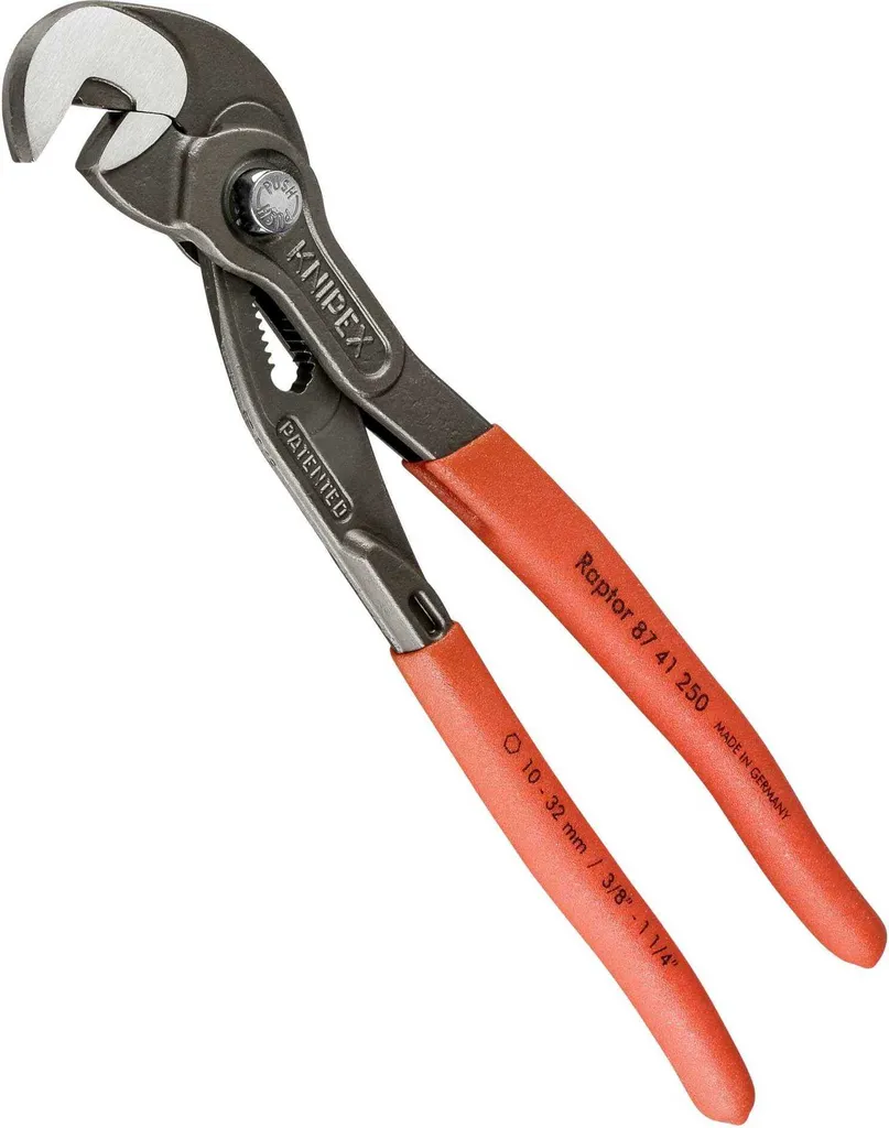 Recensione e Prezzo KNIPEX 87 41 250 Raptor Pinza Regolabile 250 mm
