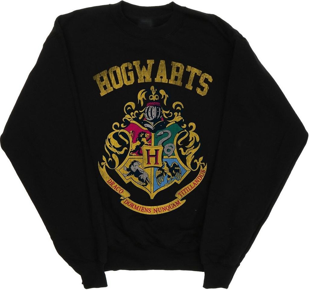 Harry Potter - "Hogwarts" Sweatshirt für Herren BI28387 (XL) (Schwarz)