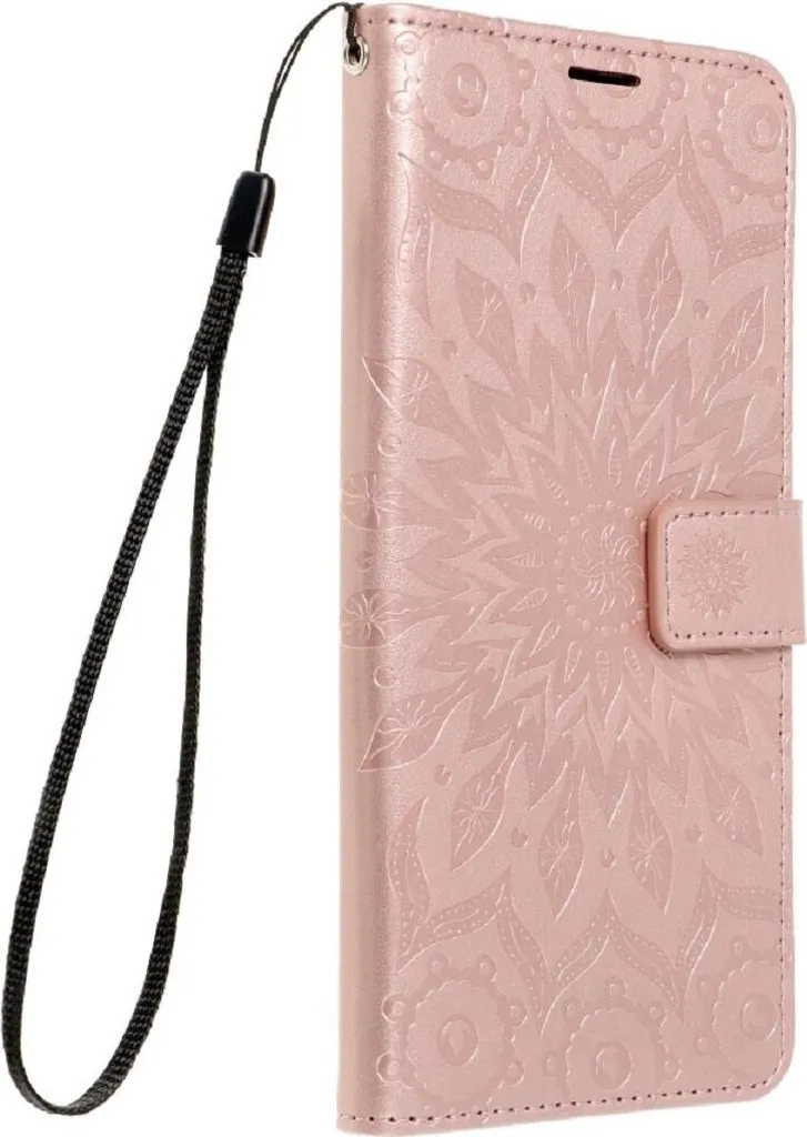 Custodia a Libro Fancy Mezzo Mandala Pink per Samsung A56 5G: Magia