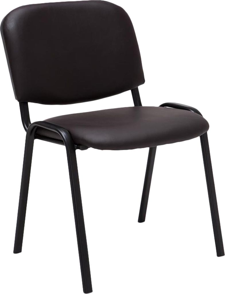 Sedia visitatore Ken in Pelle finta grigio Immagine del prodotto 