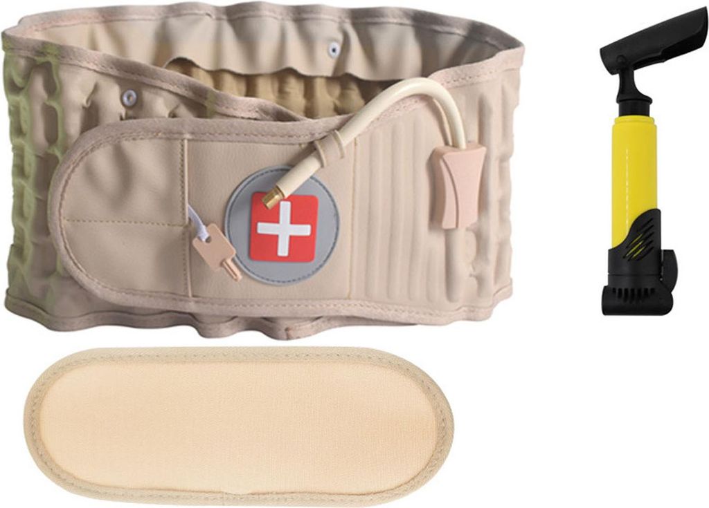 Aufblasbares Wirbelsäulen Dekompression Lendenwirbelsäule Lower Back Belt Brace,Rückenbandage