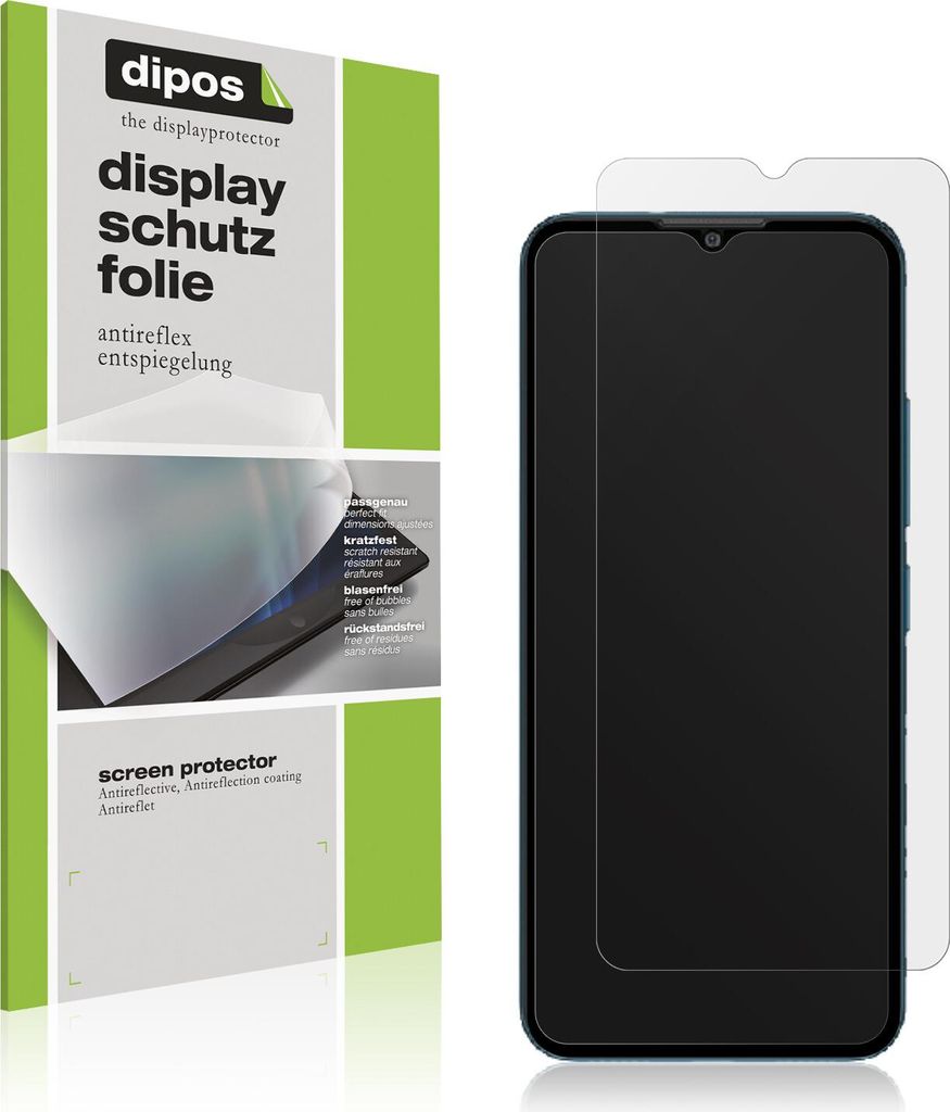 6x Schutzfolie für Coolpad Cool 20 matt Displayschutzfolie Folie Display Schutz dipos