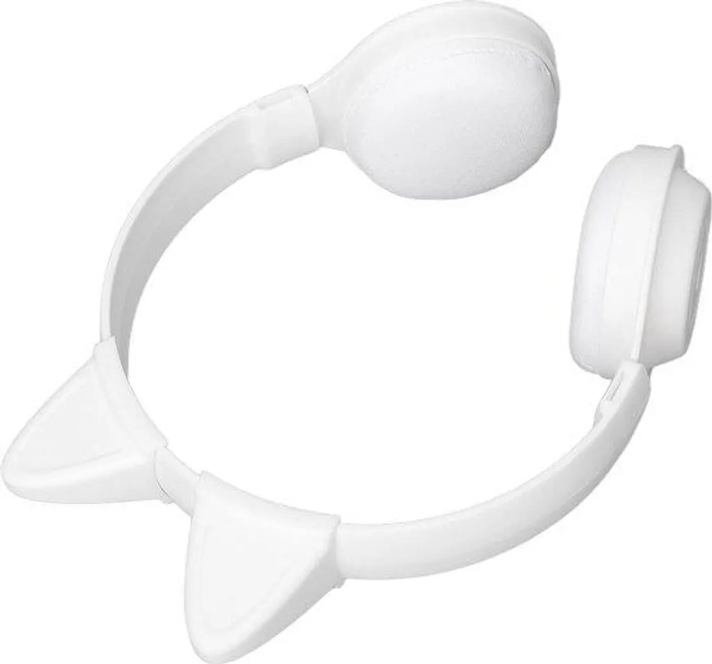Casque jouet en ABS noir résistant pour enfant avec sangle réglable
