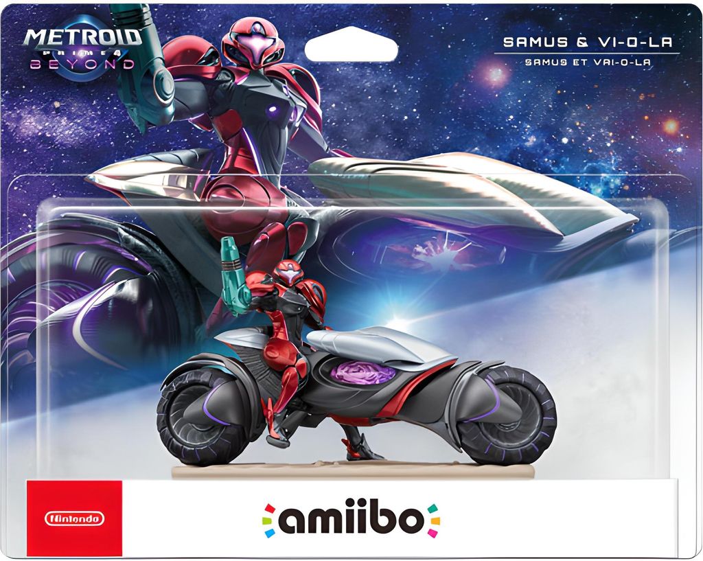 Amiibo Samus + Vi-O-LA - Metroid Prime 4