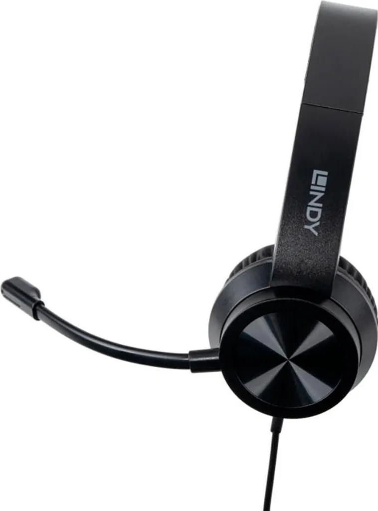 Casque USB-C pour télétravail Lindy 20439 compatible PC, Mac et tablette - 3
