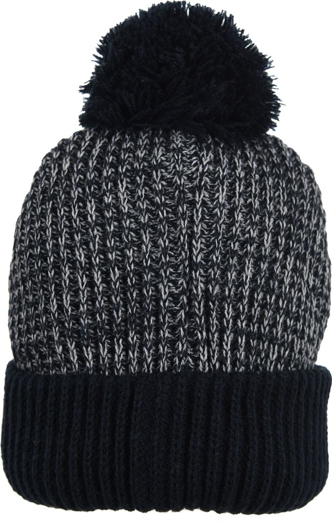 Batman Kinder Jungen Winter-Mütze Bommelmütze , Farbe:Grau, Größe:54