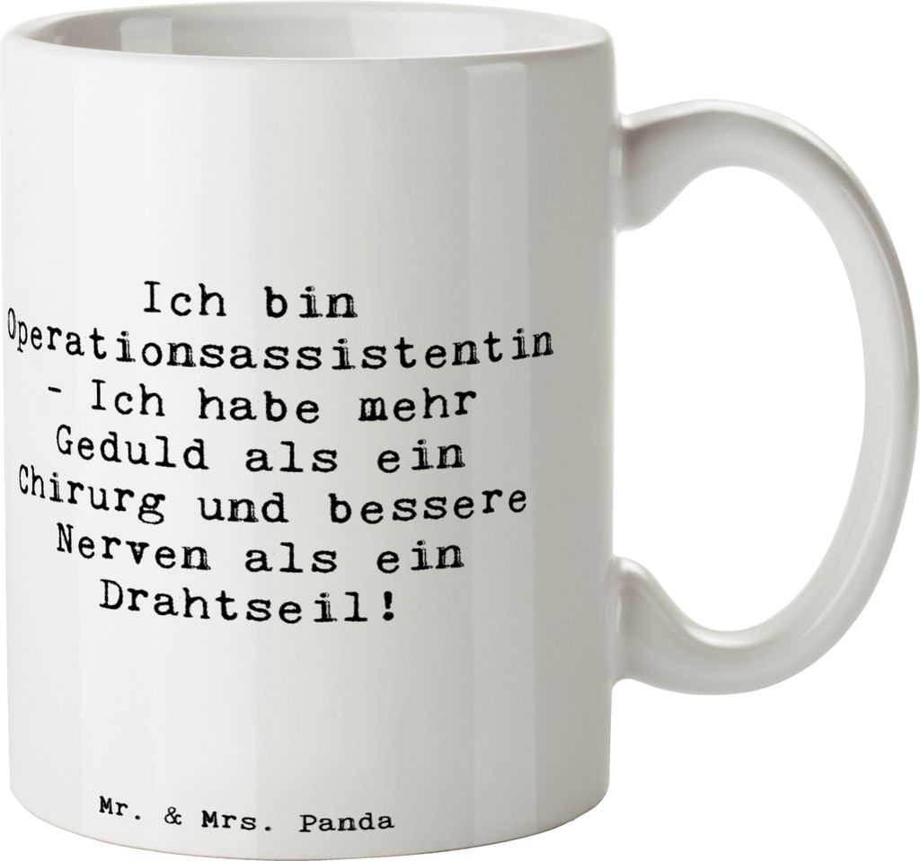 Mr. & Mrs. Panda Trinkbecher Spruch Geduld Produktbild 