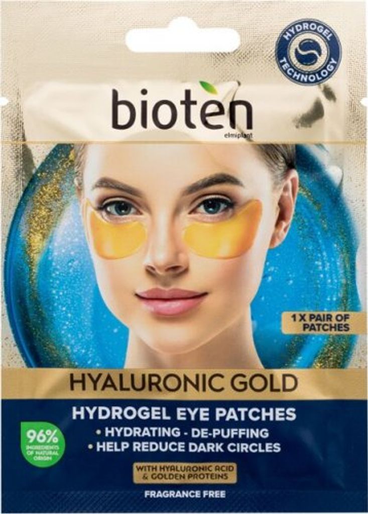 Bioten Hyaluronic Gold Hydrogel Eye Patches