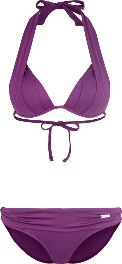 LASCANA Triangel-Bikini lila Größe 38 Cup A