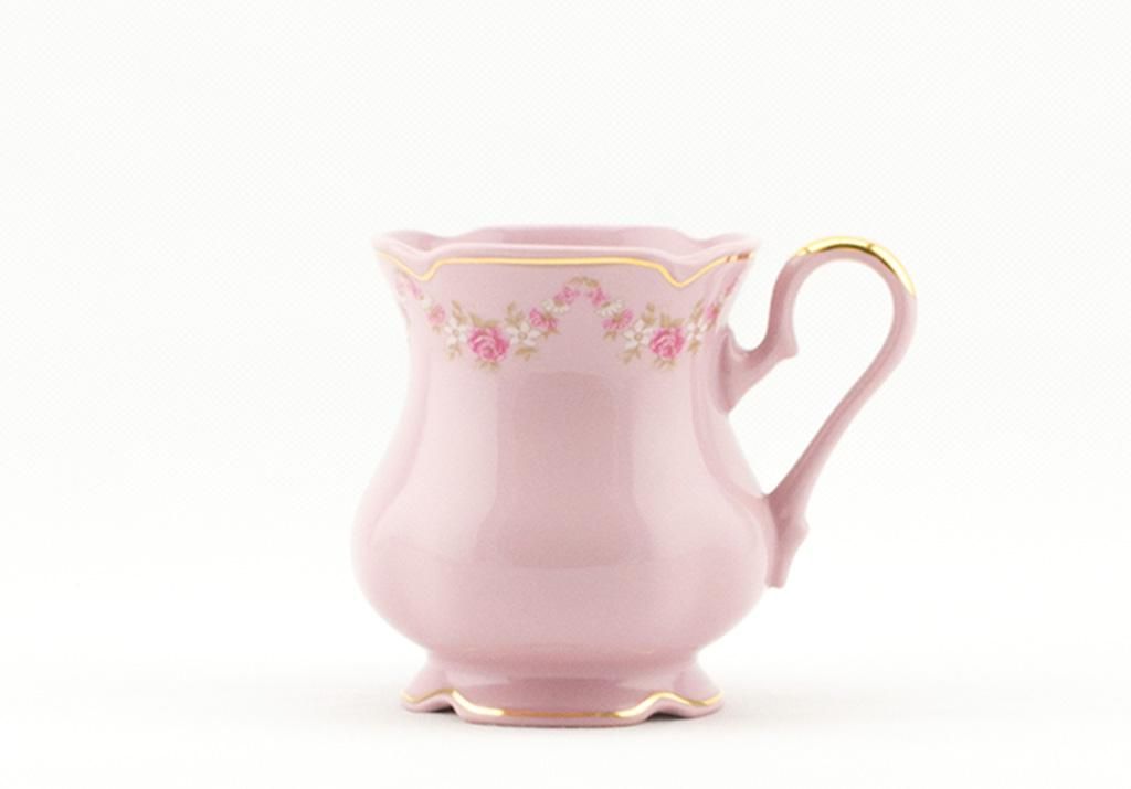 Kubek Mary-Anne 0,25 l, różowa porcelana, kwiaty, Leander Zdjęcie produktu 