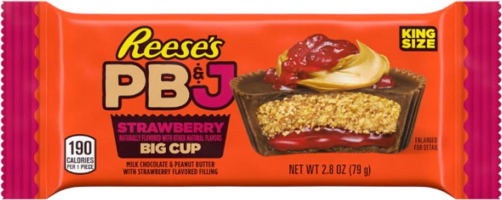Reese's PB&J Strawberry Big Cup King Size 79g