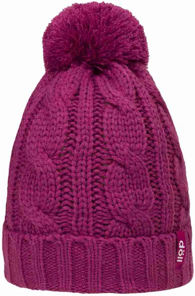 Berretto Outdoor Döll Kids Bordeaux Pompon 100% Poliacrilico