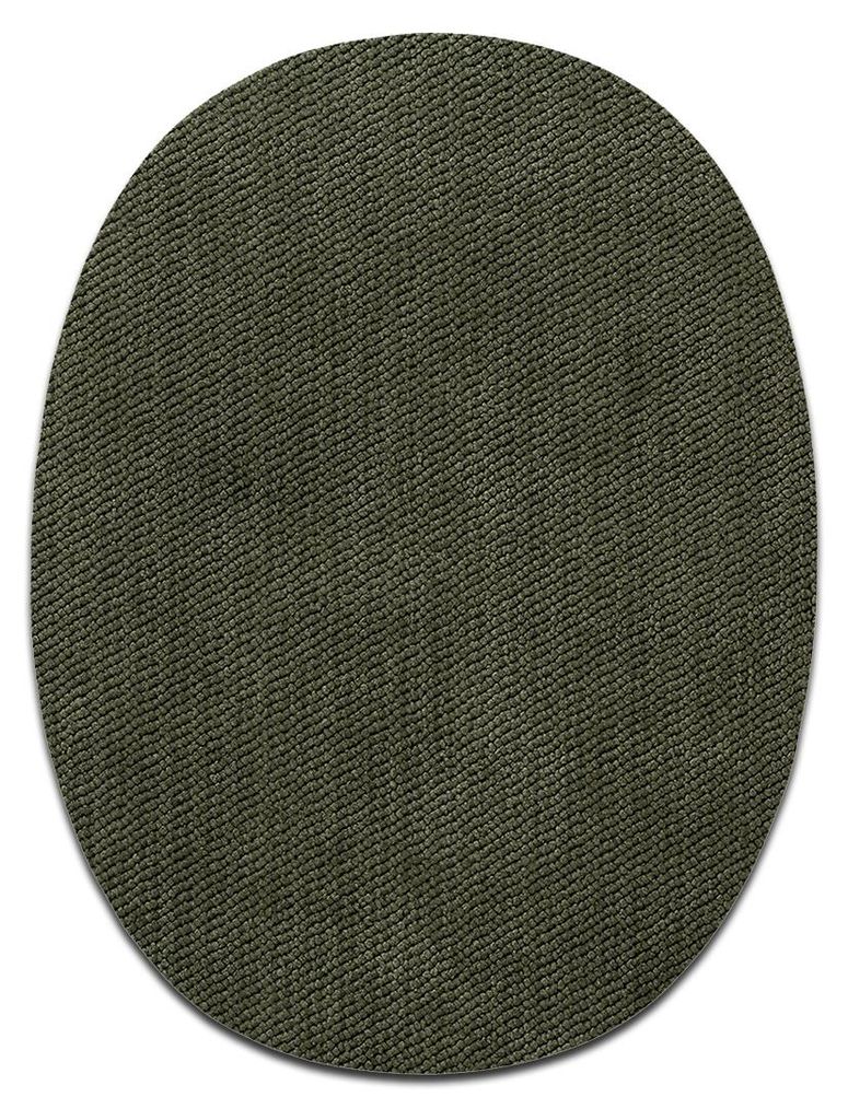 Mono Quick Stoffflicken Oval Grün 2 Stück - Aufnäher, Produktbild 