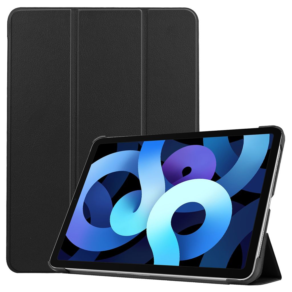 Hülle für Apple Ipad Air 4 2020 /2022 4. Generation 10.9 Zoll Smart Cover Etui mit Standfunktion und Auto Sleep/Wake Funktion Schwarz
