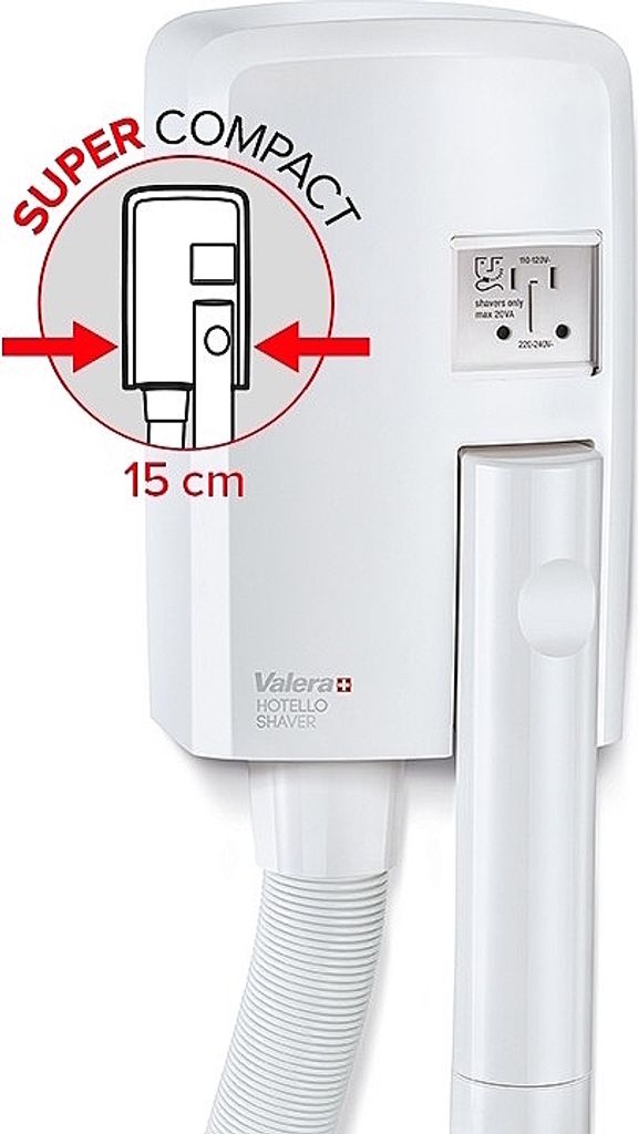 Valera 832.02/RT Hotello Super AC Shaver White Immagine del prodotto 