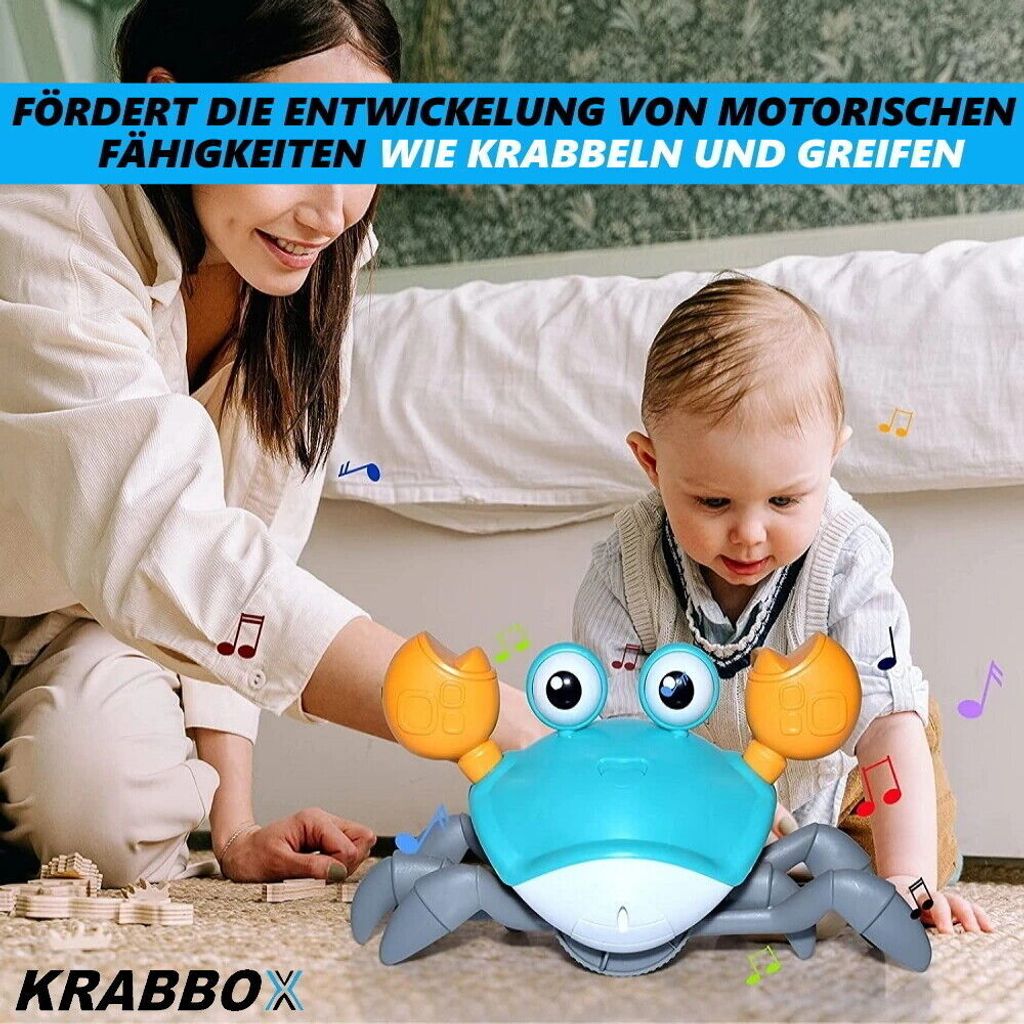 SUMKTO Magischer Tanzender Oktopus - LED Spielzeug Mit Musik Für Kinder