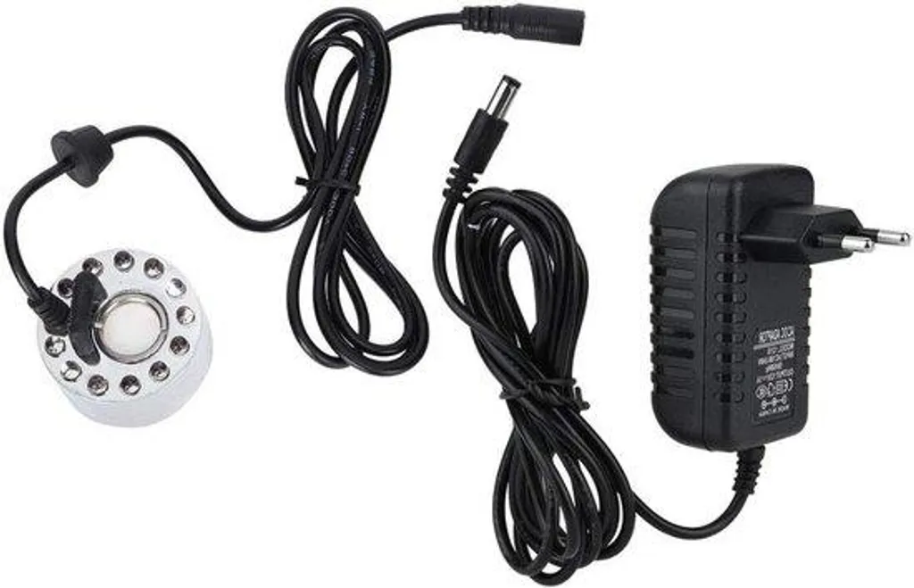 Brumisateur de Bassin et Piscine avec LED - Fontaine à Ultrasons Extérieure