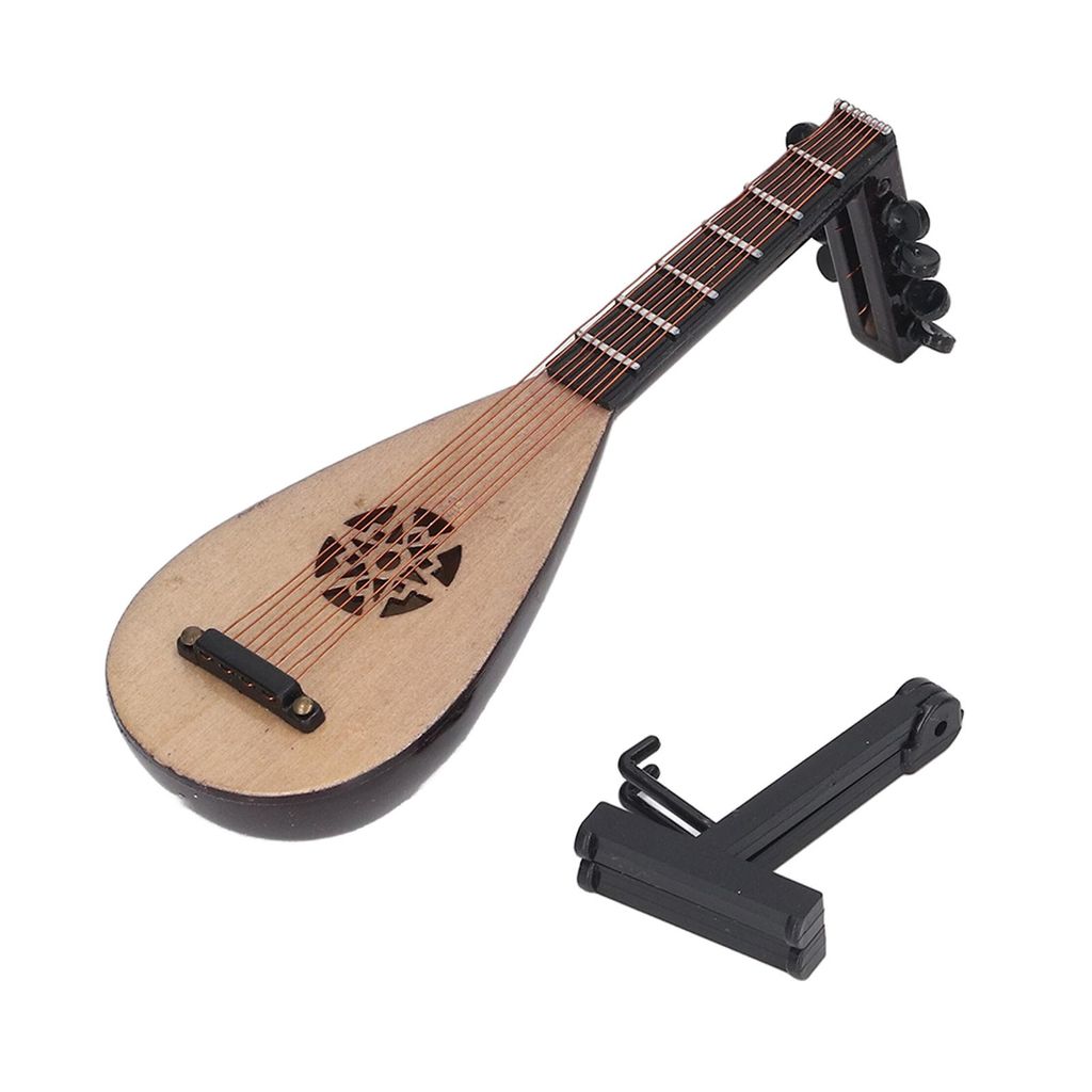 Ornements de modèle de luth, simulation de pipa, guitare Image du produit 