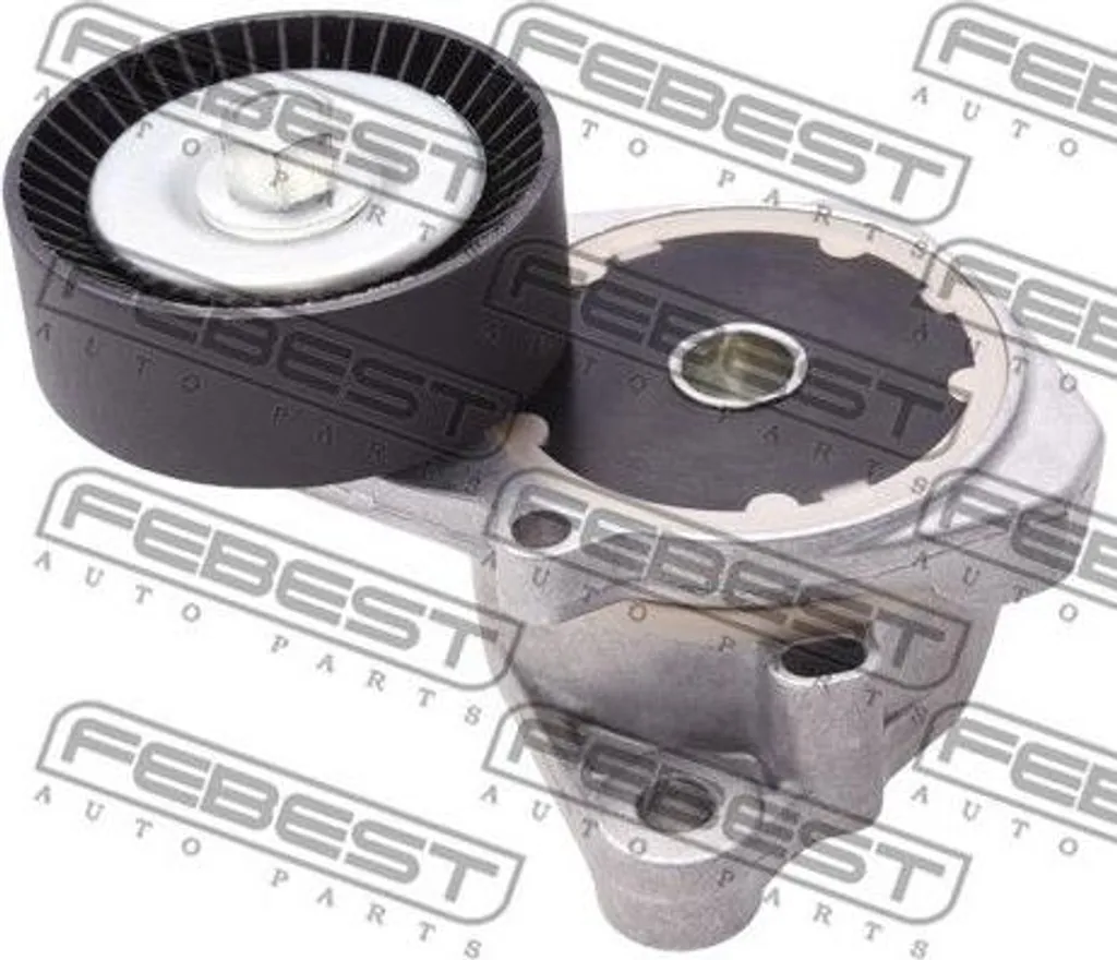 Tendeur de courroie robuste FEBEST 0190-URS206, performance OE 166200W130