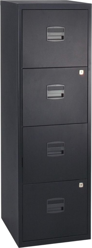 Bisley Home Hängeregistratur Schrank Home Office - Farbe: Schwarz