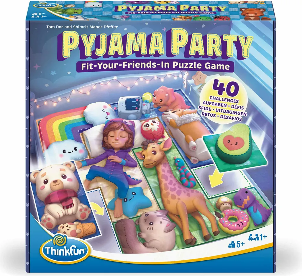 Pyjama Party Thinkfun 76651 jeu d'ambiance et défis pour les filles