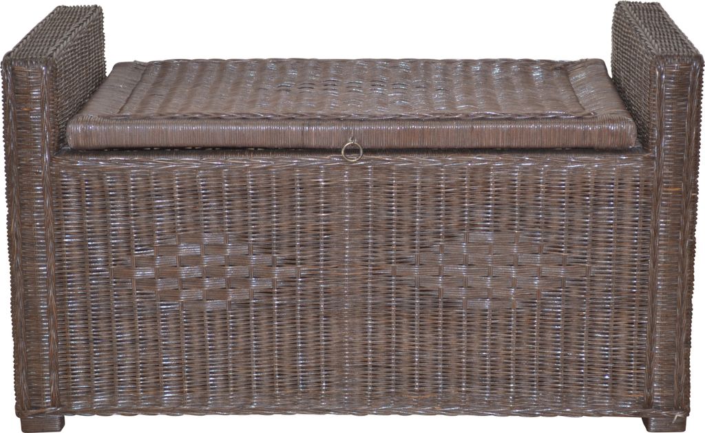 Rattansitztruhe mit Stauraum Cosy