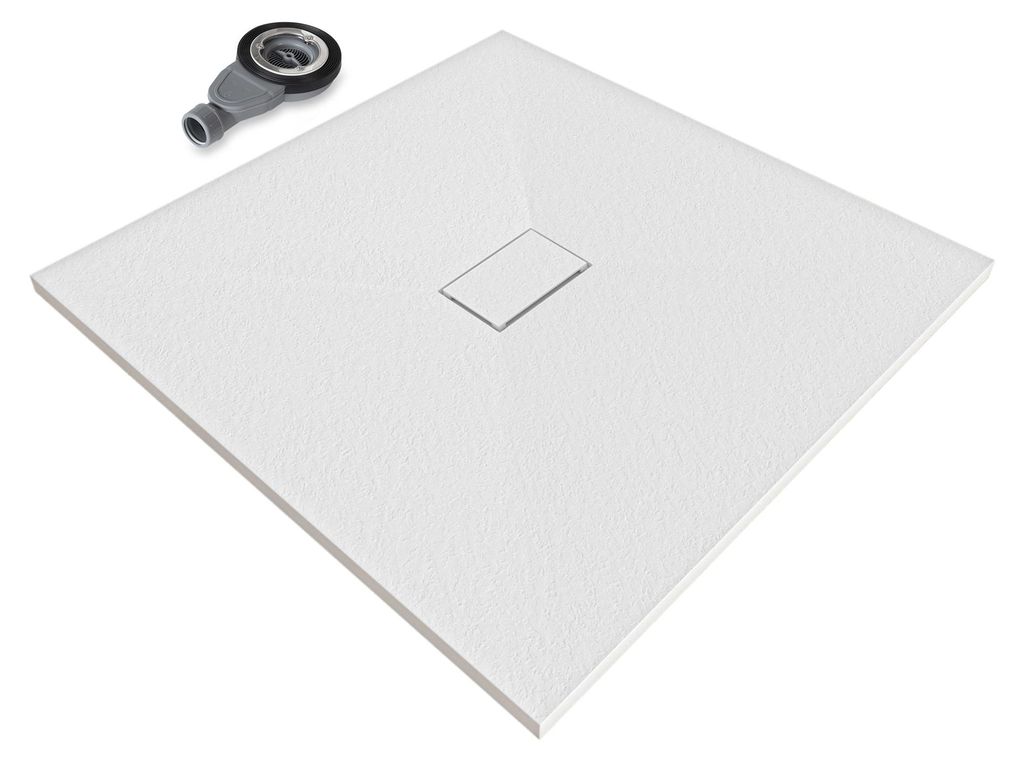 i-flair SMC Duschwanne 100x100 cm – 26 mm flach inkl. Produktbild 