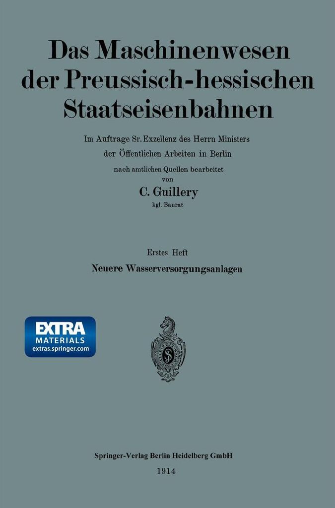 Neuere Wasserversorgungsanlagen der Preussisch-hessischen Staatseisenbahnen