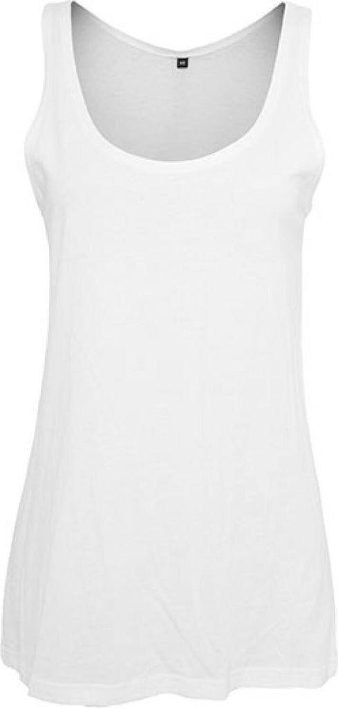 Build Your Brand BY019 | Ladies Tanktop Damen T-Shirt - Farbe: White - Größe: XXL