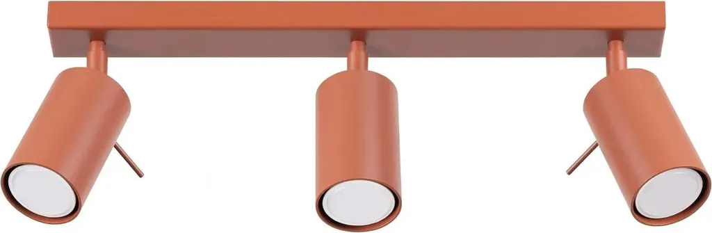 Illuminazione Design RING 3L Rosso Ocra | Trasforma la tua Casa