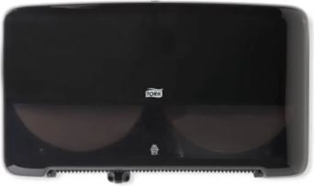 Distributeur papier T2 Elevation noir - Haute capacité double rouleau - 7