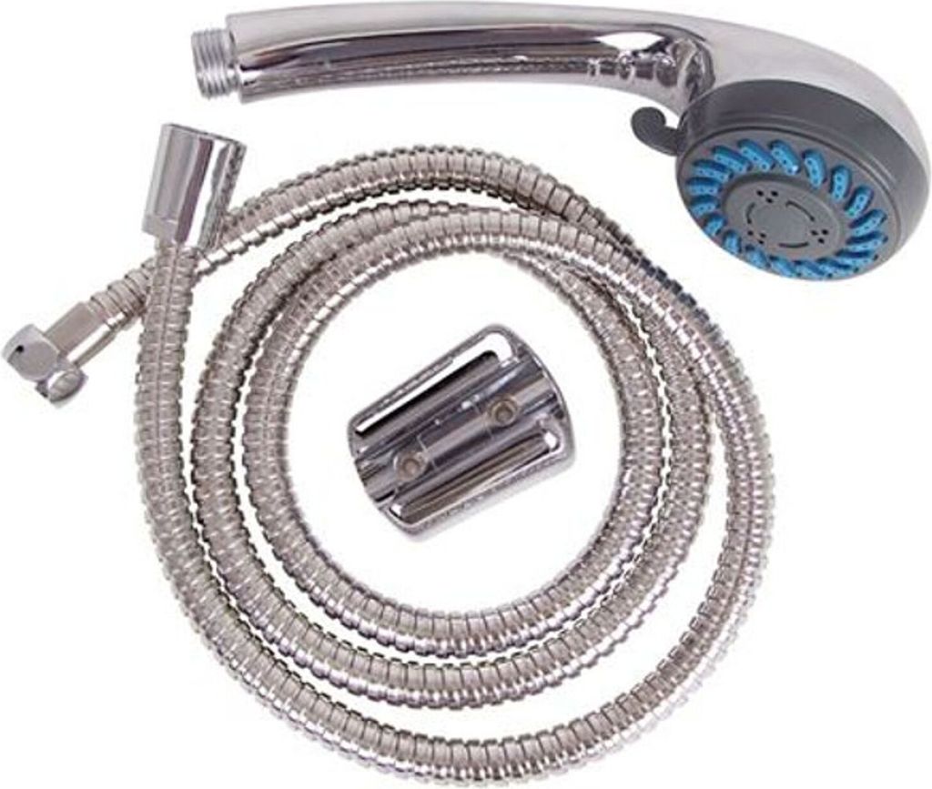 Multifunktions-Handbrause-Set 2-Strahlarten Duschkopf Duschbrause Anti-Kalk