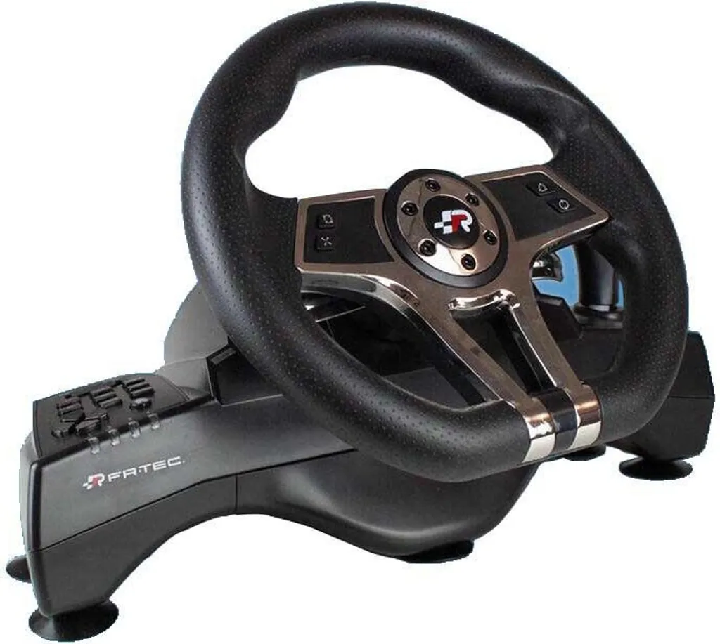 Volant de course Gaming FR-TEC FT7004 avec pédalier pour PS4 et PC