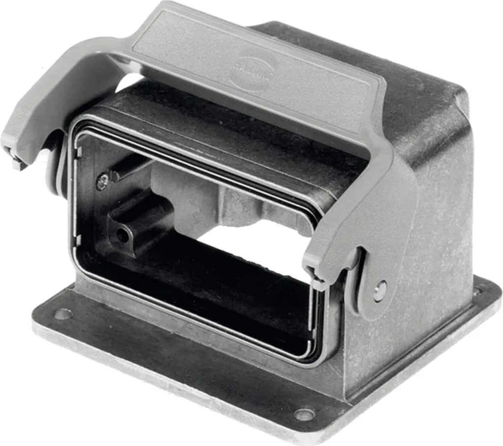 Connecteur Han 10B Harting CEM avec bride de verrouillage robuste - 1 pièce